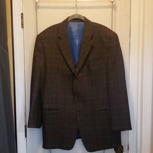 Men's Brown plaid sportcoat